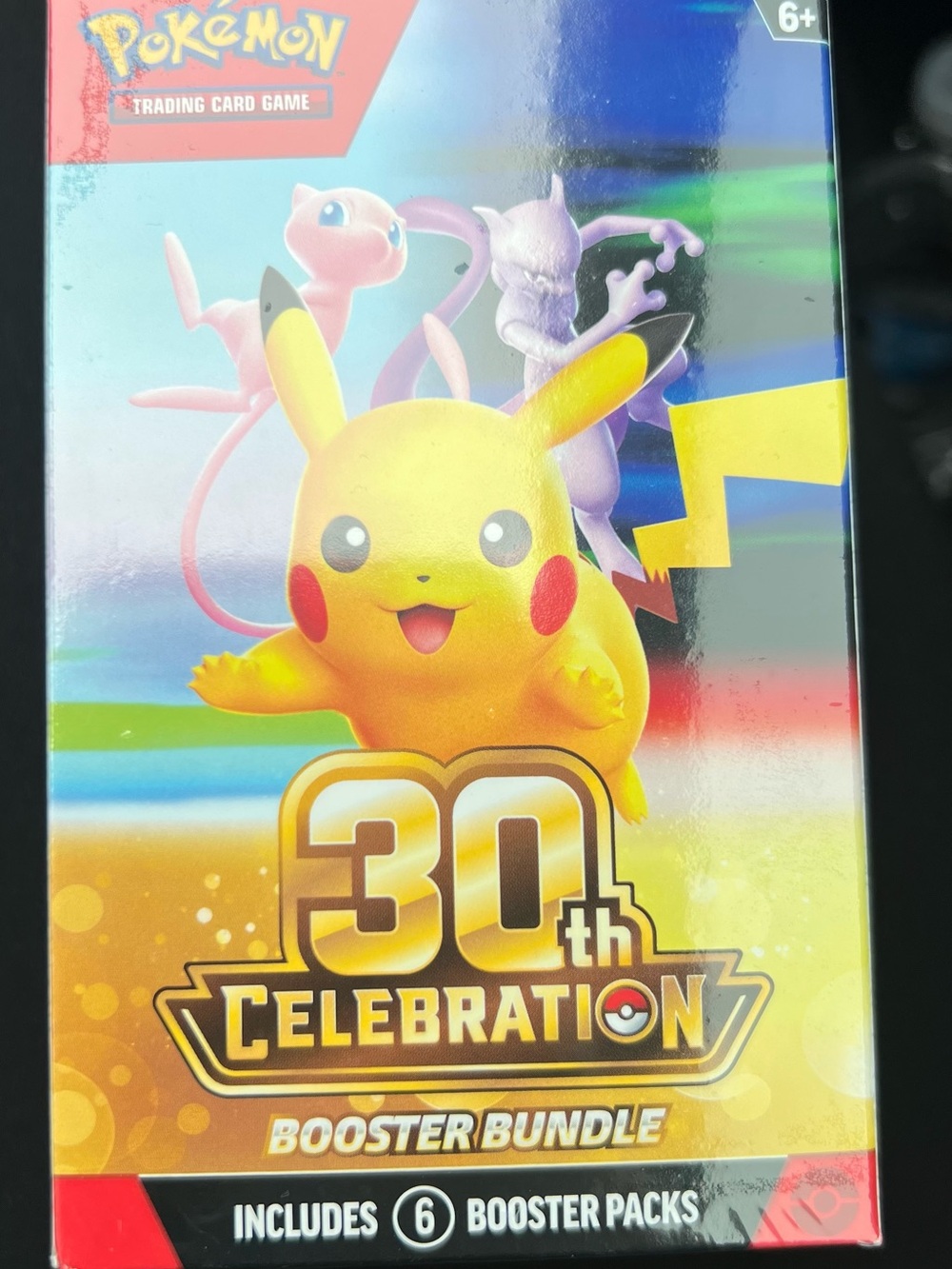 Pokemon 30th Celebration Booster Bundle — Yellow Pikachu with Red Cheeks